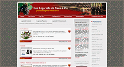 Desktop Screenshot of logiciel-cave-vin.com